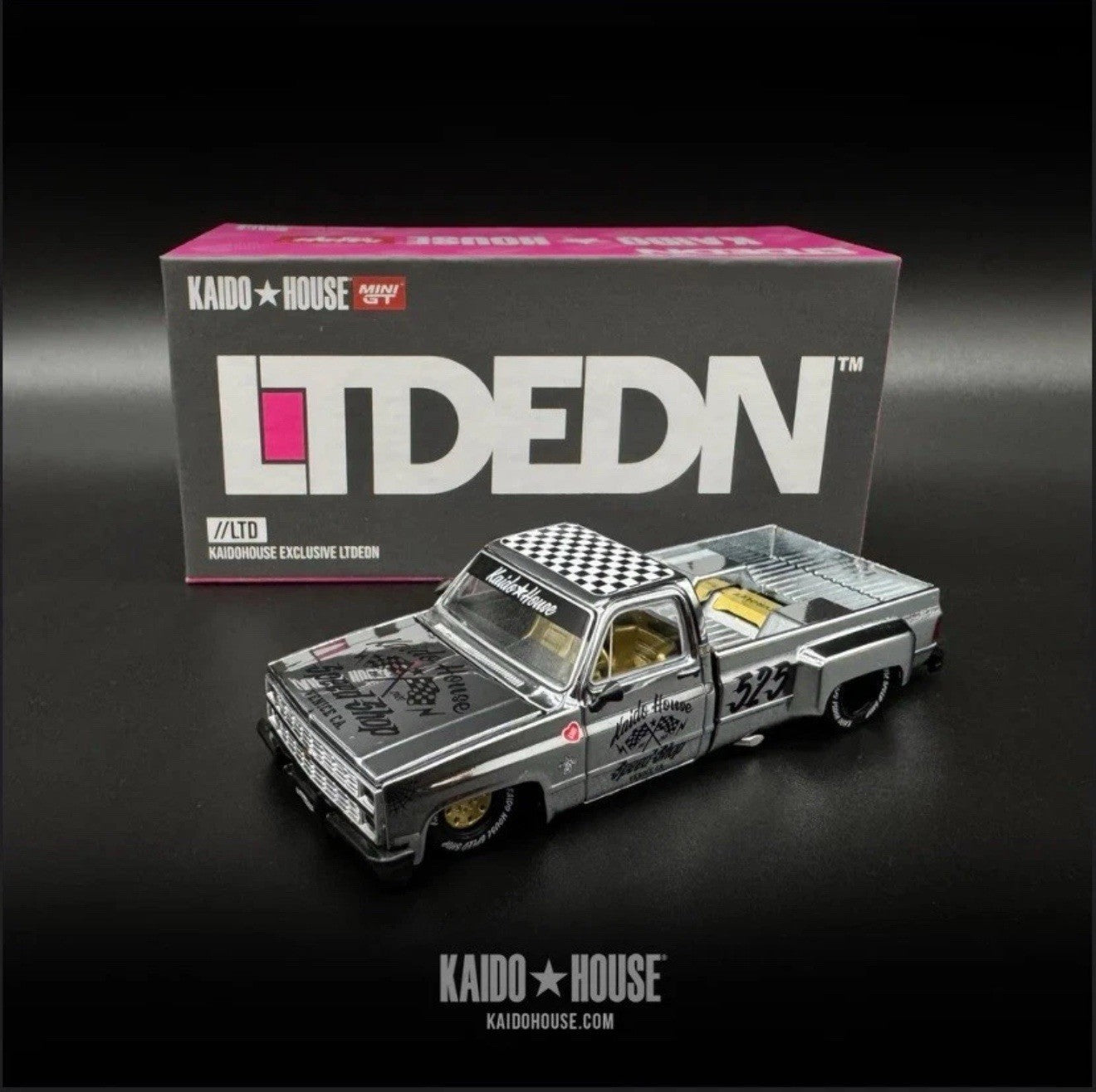 Chevrolet Silverado Dually HotRod   Mini GT x Kaido House LTDED NKHMG_2371