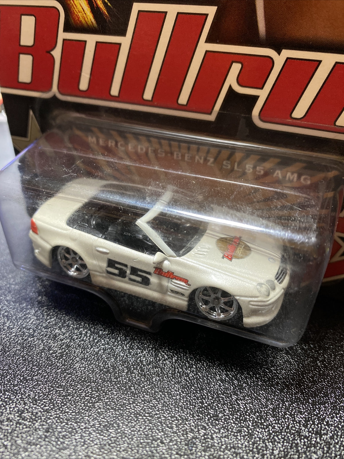 Mercedes Benz SL55 AMG   Hot Wheels Bullrun   USA RALLY7