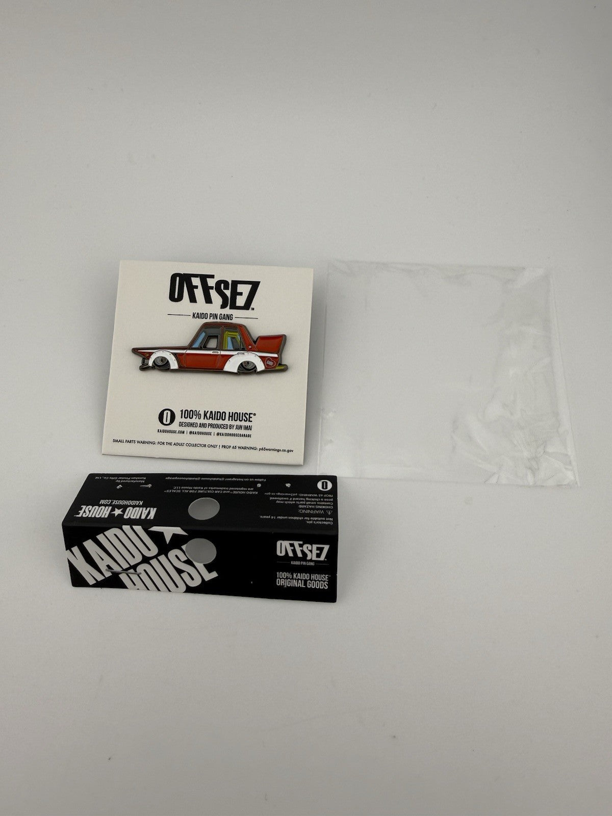 Skyline   Red   KAIDO HOUSE OFFSET  Pin Gang Opened1
