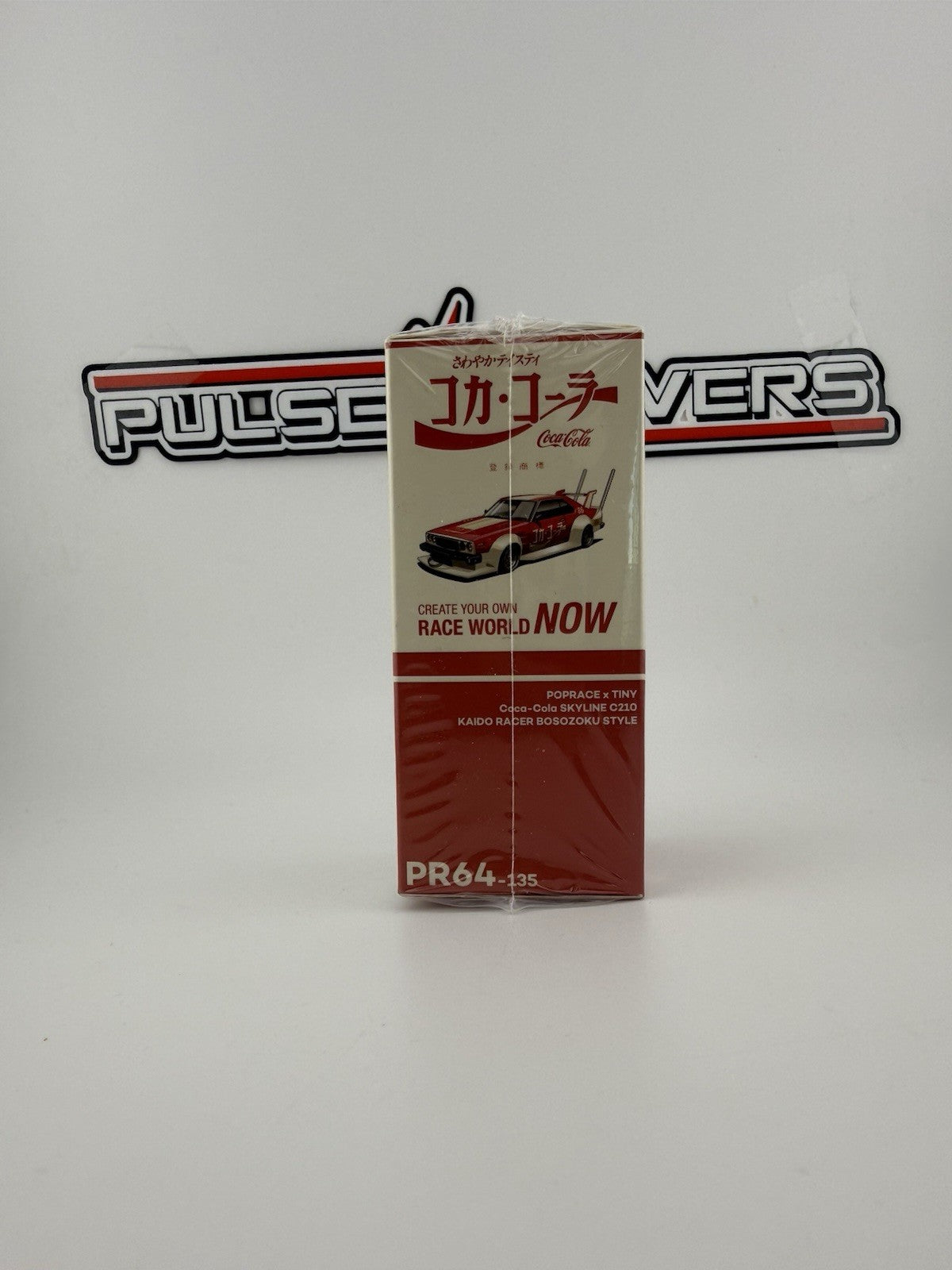 Skyline C210 Bosozoku Style Red / Vanilla - POPRACE PR64-0135 Coca Cola Japan6