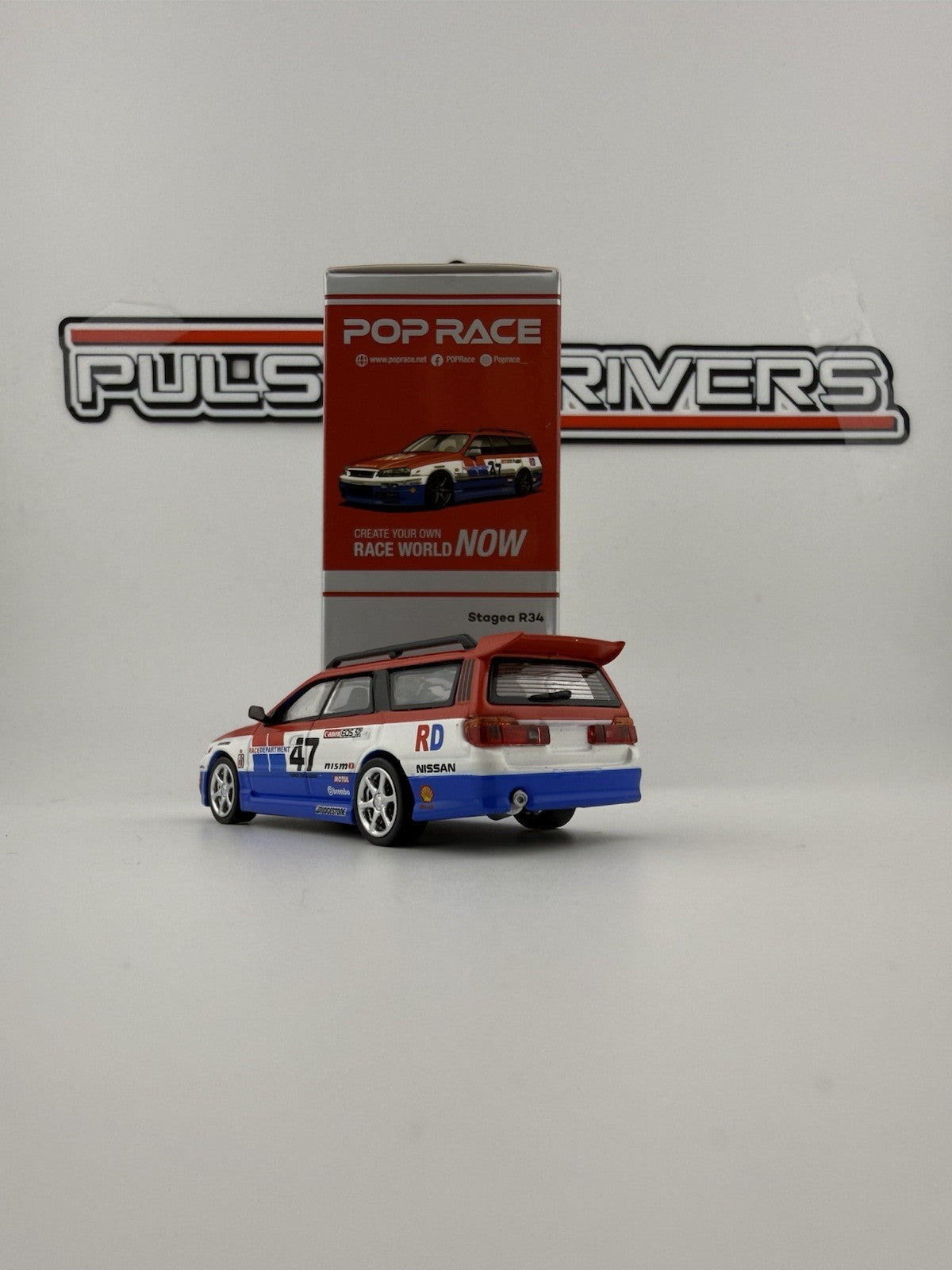 Nissan Stagea R34 - POPRACE XCarToys S7-012