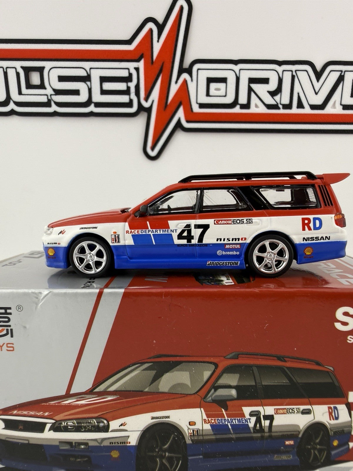 Nissan Stagea R34 - POPRACE XCarToys S7-011