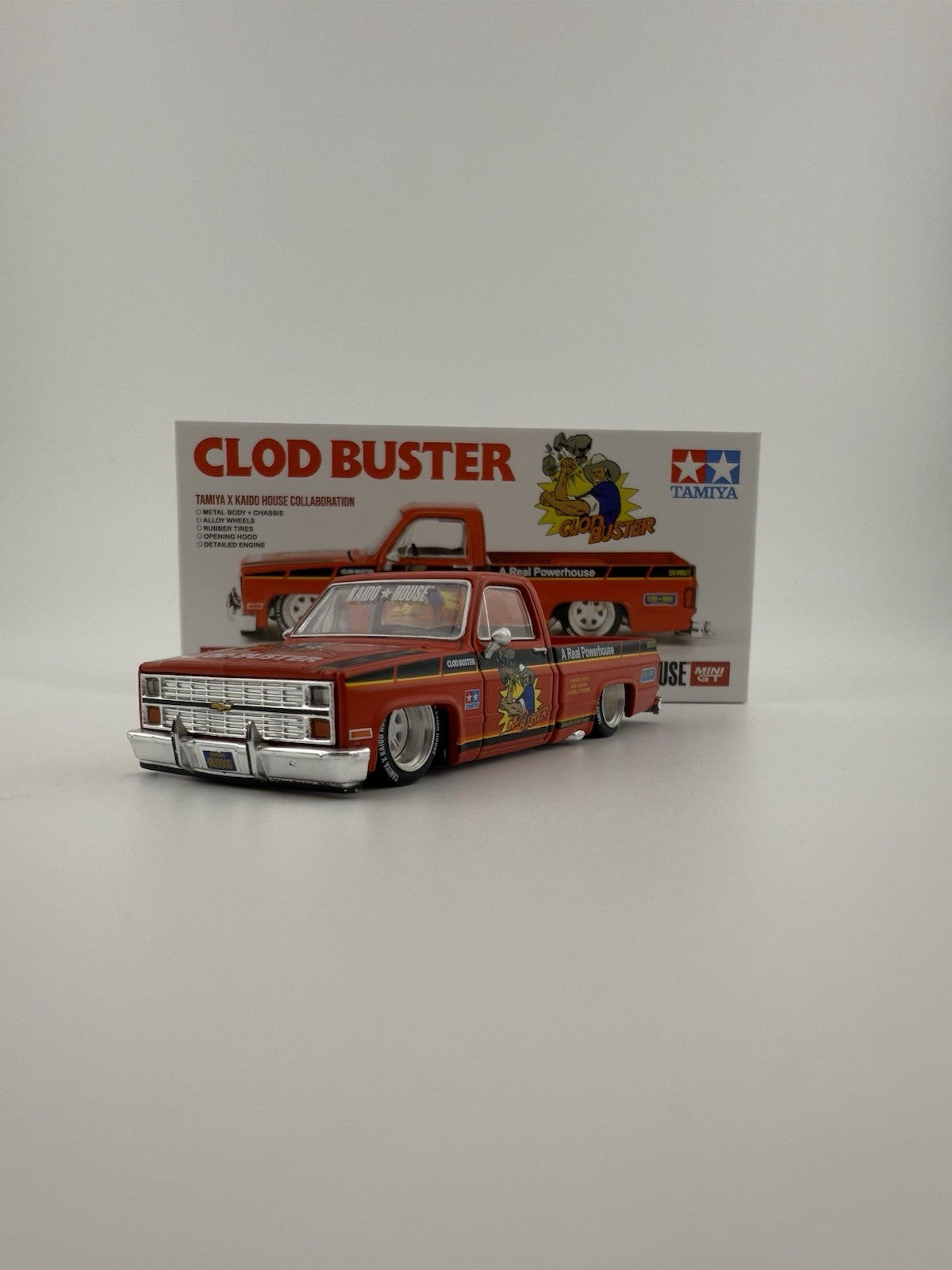 Chevrolet Silverado Kaido House Mini GT KHMG 130 Tamiya x Kaido House Open Box9