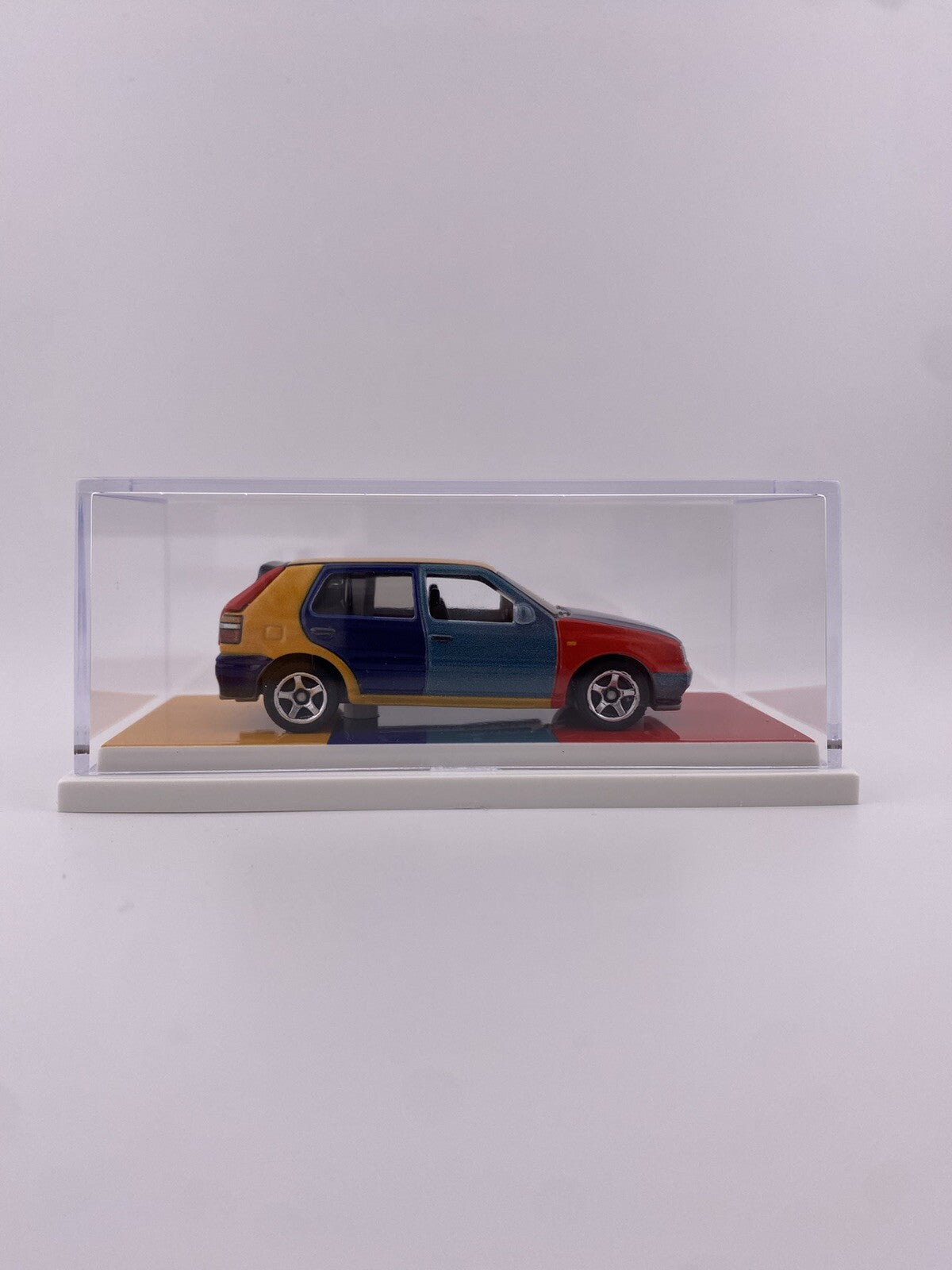 1995 Volkswagen Golf MK3 Multicolor   Matchbox COLS 2024 T21A Open Box1