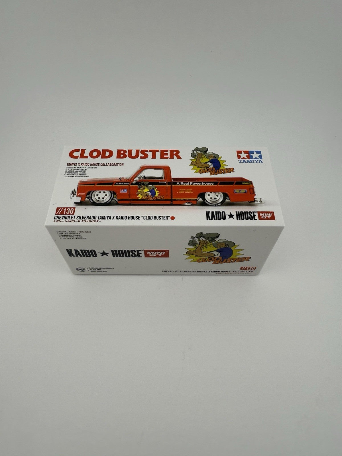 Chevrolet Silverado Kaido House Mini GT KHMG 130 Tamiya x Kaido House Open Box5