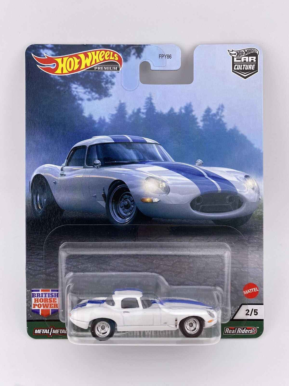 Jaguar Lightweight E Type   Hot Wheels   British Horse Power 2 of 5 in Protector0