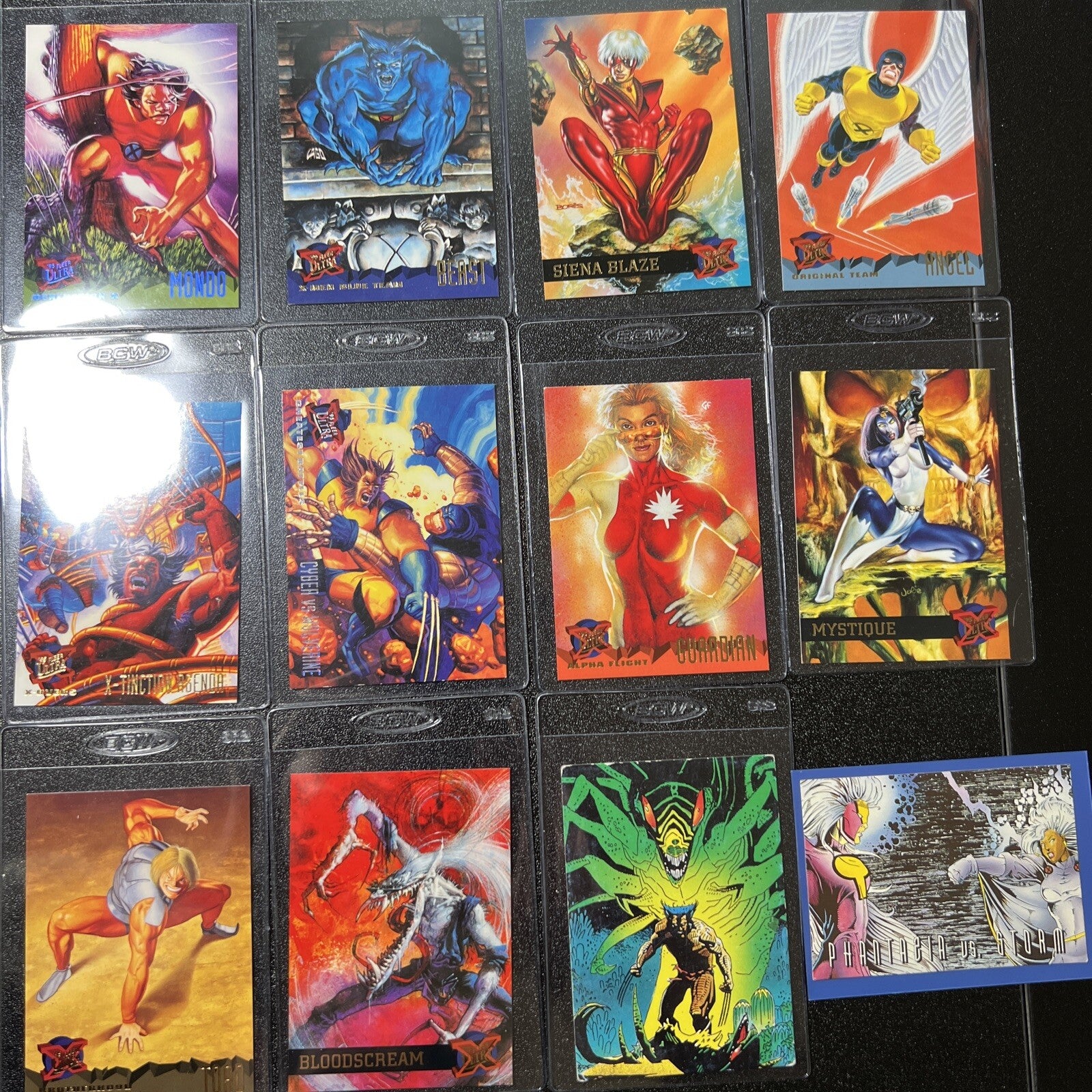 X Men 95 Fleer Ultra Trading Cards Lot of 101