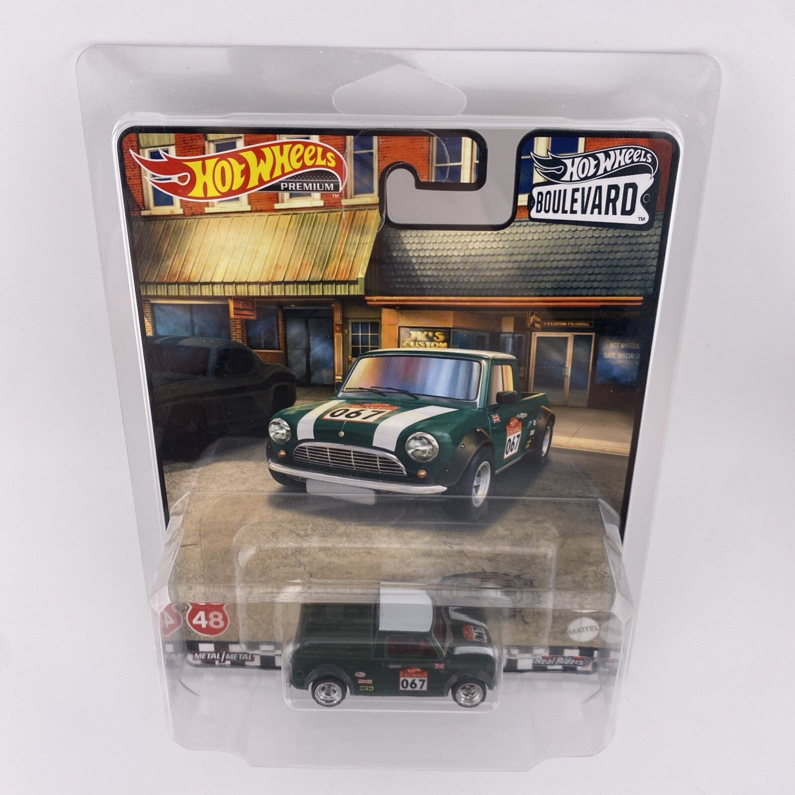 67 Austin Mini Pickup   Hot Wheels 2022 Boulevard  #48 in Protector5