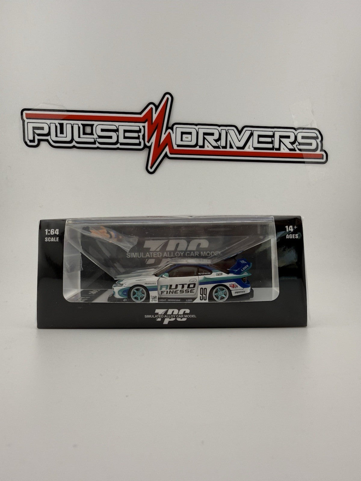 TPC 1/64 Nissan Silvia S15 Super Silhouette Auto Finesse LBWK With Figure0