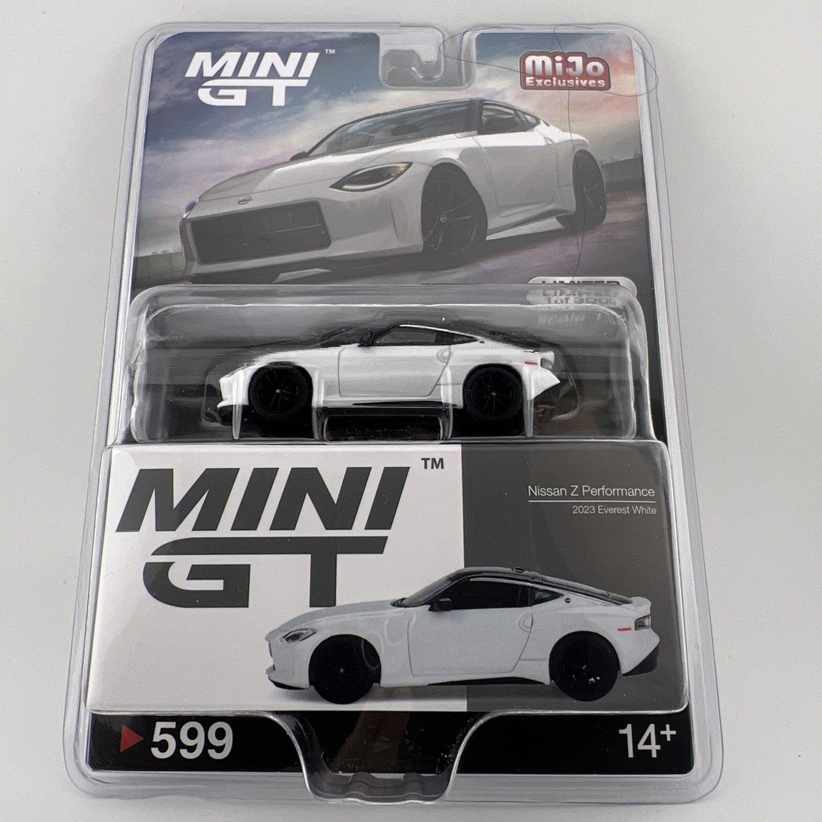 Nissan Z Everest White   Mini GT MGT 00599 Performance 20230