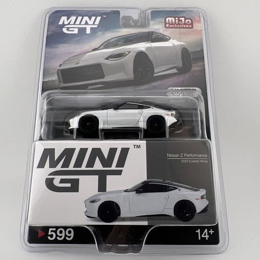 Nissan Z Everest White   Mini GT MGT 00599 Performance 20230