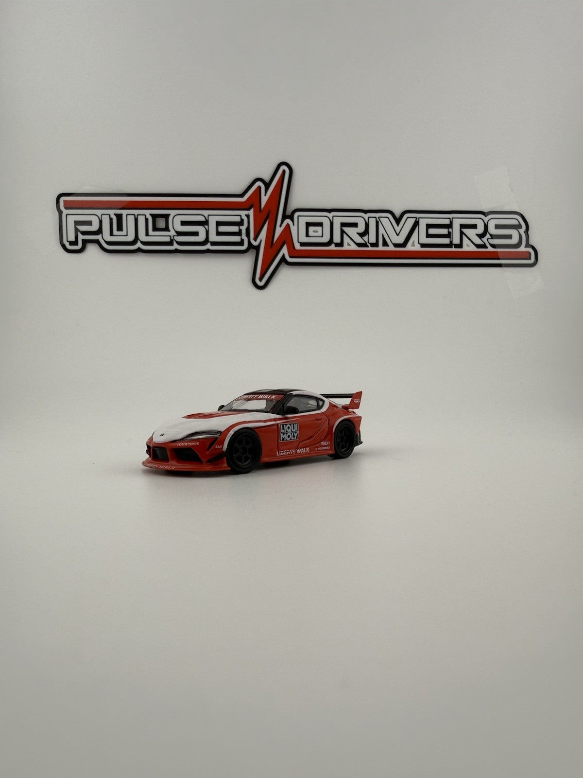 Toyota GR Supra LB Works Red   Mini GT MGT 00290 Liquid Moly4
