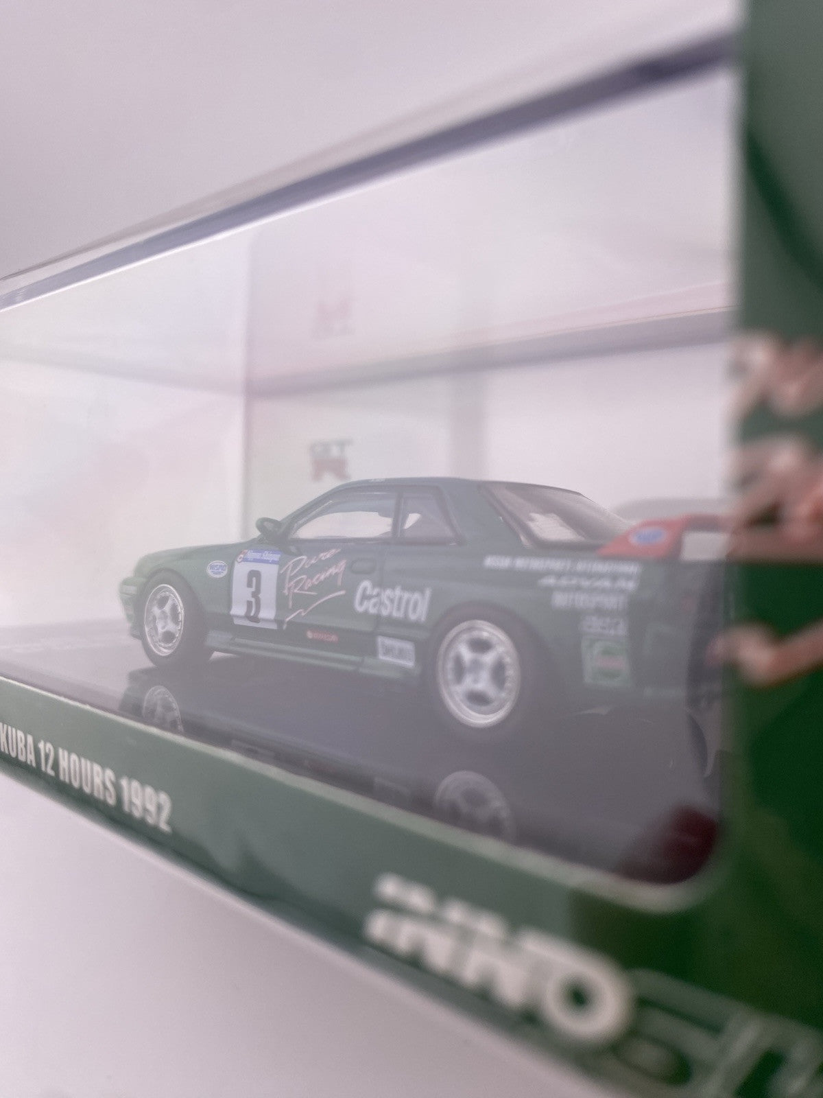 Nissan Skyline GT R (R32) Green   INNO64 IN64 R32 CA3 Castrol Super Taikyu N14