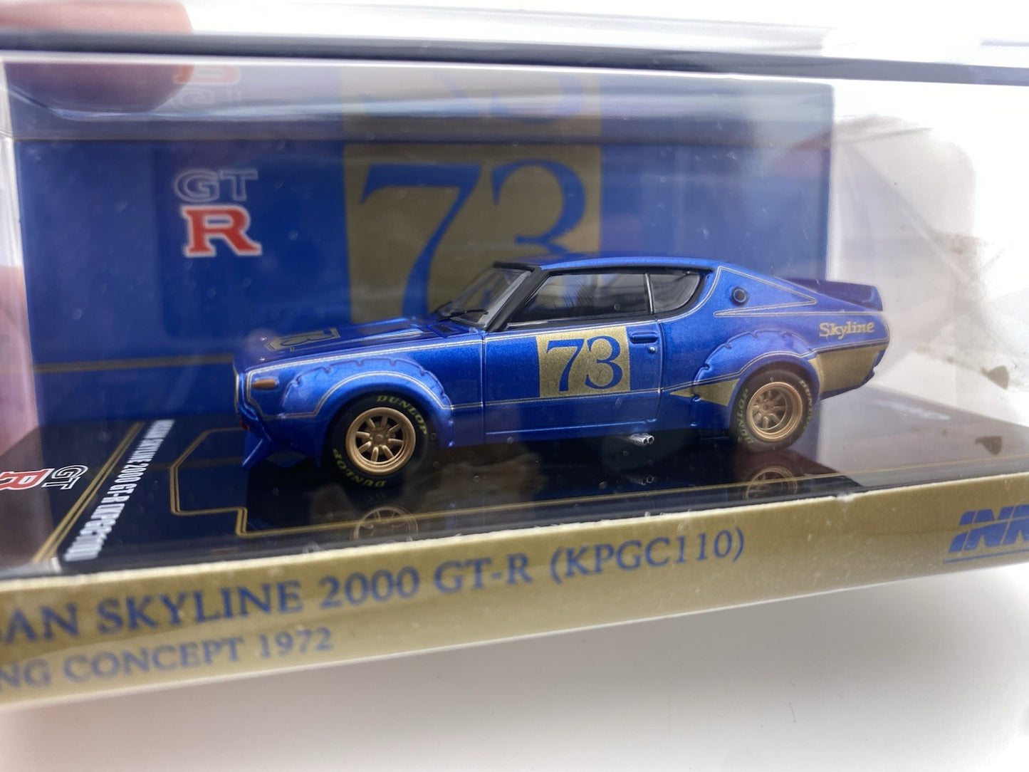 Nissan Skyline 2000 GT R (KPGC110)    INNO64 IN64 KPGC110RC BLU Racing Concept3