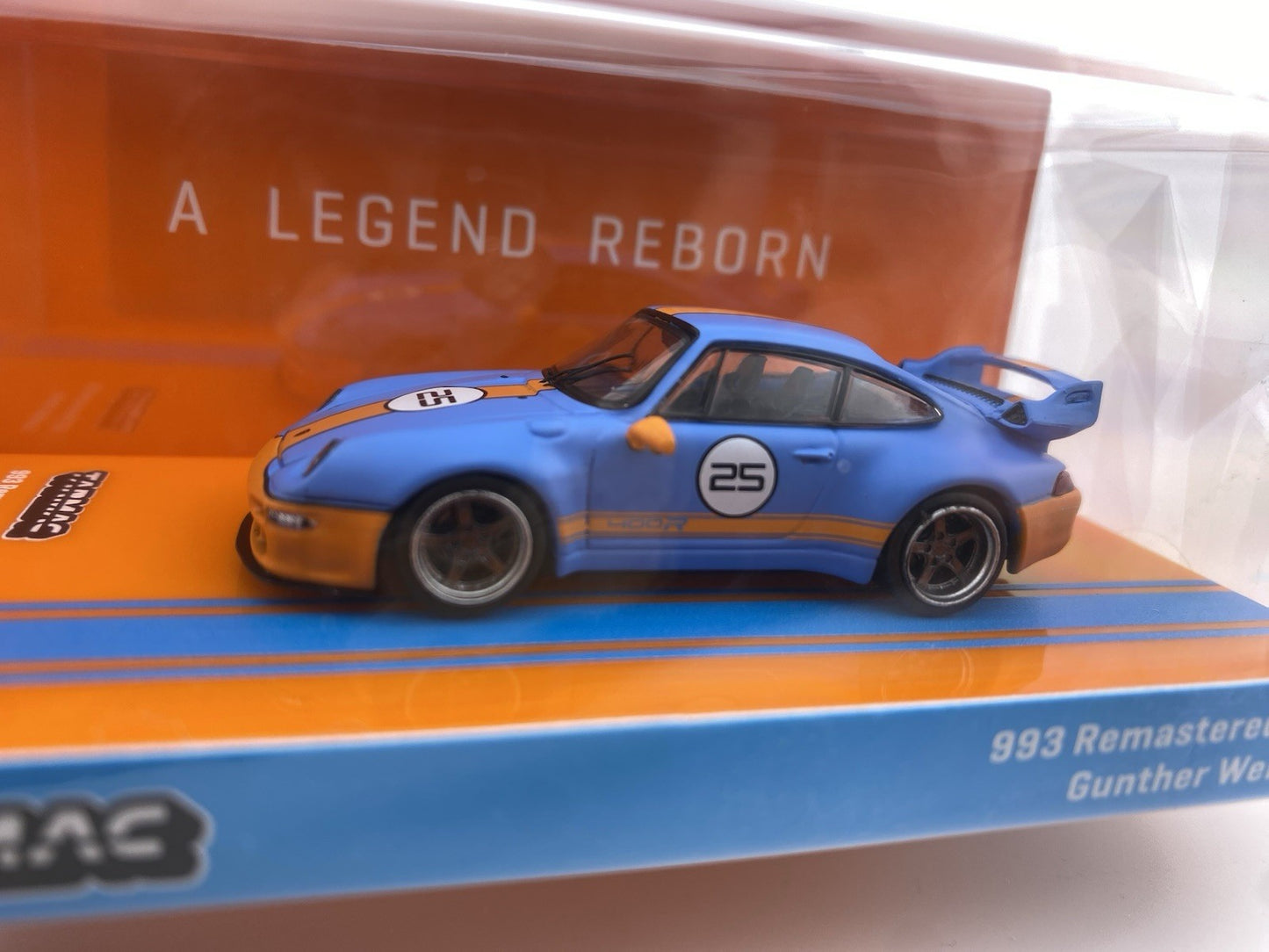 993 Remastered by Gunther Works Blue / Orange   Tarmac Works T64 TL054 BO5