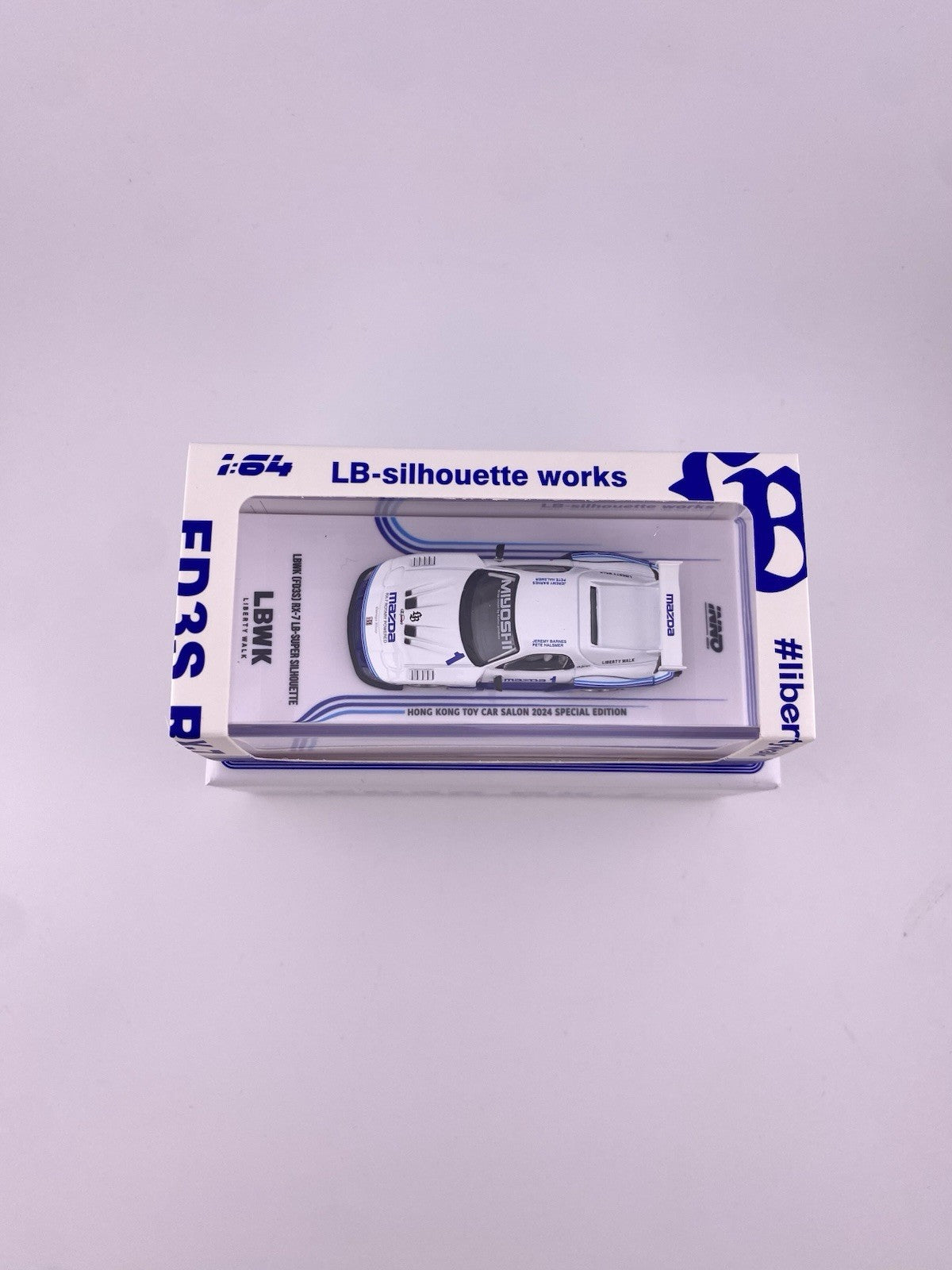 LBWK RX7 (FD3S) Super Silhouette   INNO64 IN64 LBWKRX7 06 HK Toy Car Salon 20242