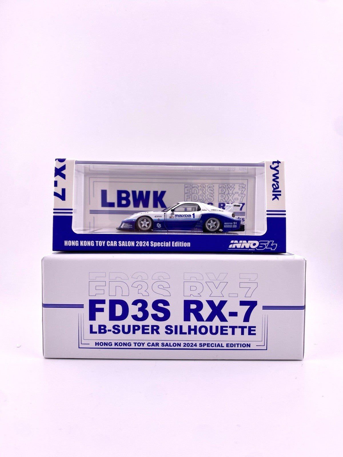 LBWK RX7 (FD3S) Super Silhouette   INNO64 IN64 LBWKRX7 06 HK Toy Car Salon 20240