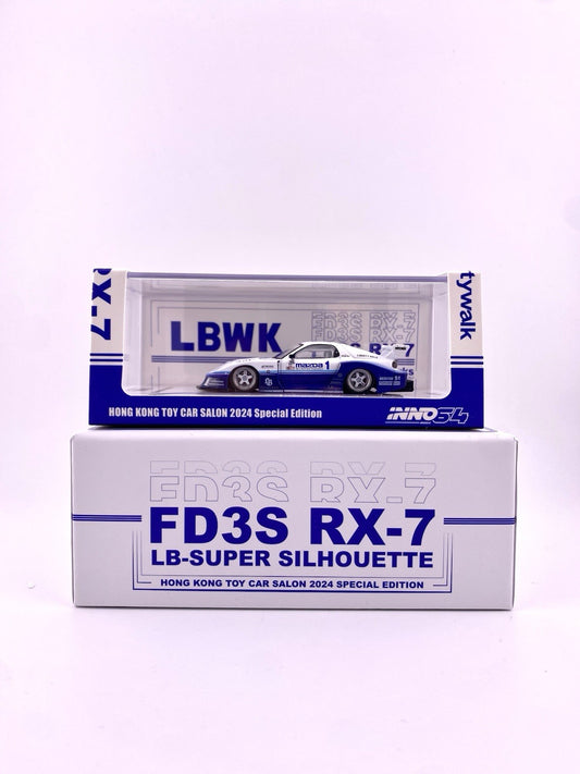 LBWK RX7 (FD3S) Super Silhouette   INNO64 IN64 LBWKRX7 06 HK Toy Car Salon 20240