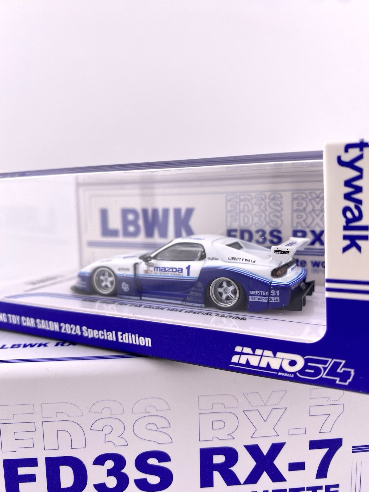 LBWK RX7 (FD3S) Super Silhouette   INNO64 IN64 LBWKRX7 06 HK Toy Car Salon 20245